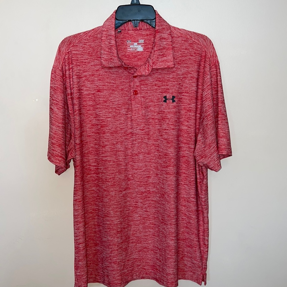 Under Armour heat gear polo Shirt.
